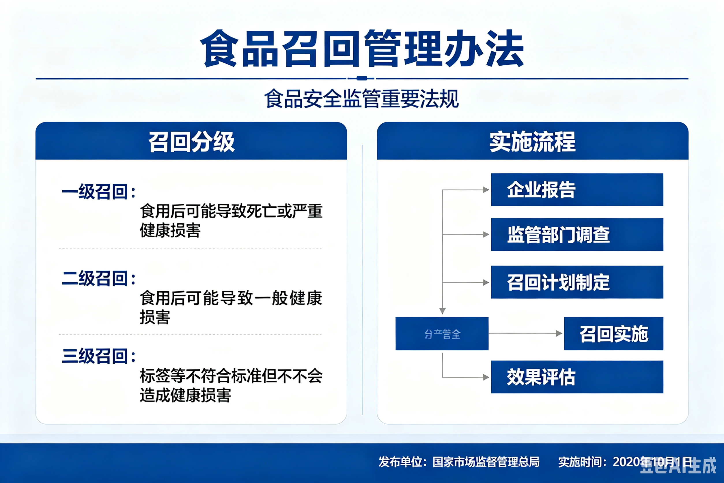 不合格食品召回管理办法